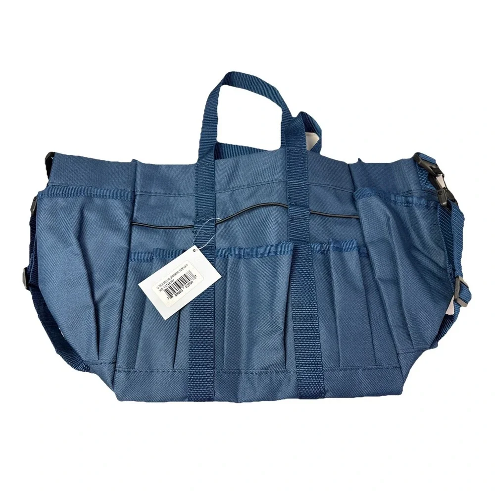 Dura-Tech Deluxe Grooming Tote Organize Grooming Essentials‎ Navy 3j